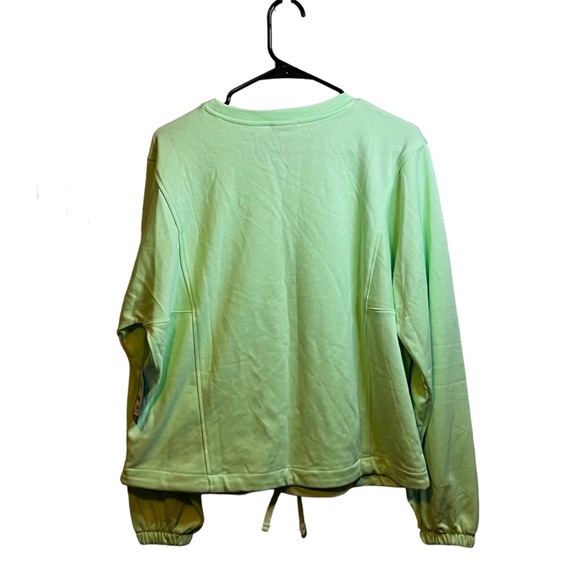 Columbia Women's Trek Seasonal Ft Crew sweatshirt X-Large Mint green - Picture 2 of 4